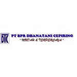PT BPR Dhanatani Cepiring company logo