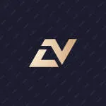 cv. modern company logo