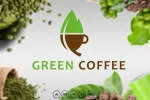 Green flow's cafe company logo