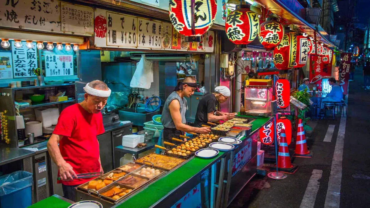 Osaka's Culinary Delights: Street Food and More