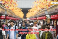 10 Hal yang Membuat Turis Tidak Nyaman Saat Liburan di Jepang