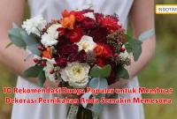 10 Rekomendasi Bunga Populer untuk Membuat Dekorasi Pernikahan Anda Semakin Memesona
