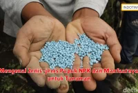 Mengenal Jenis-jenis Pupuk NPK dan Manfaatnya untuk Tanaman