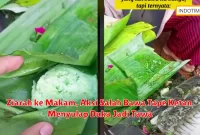 Ziarah ke Makam, Aksi Salah Bawa Tape Ketan Menyulap Duka Jadi Tawa