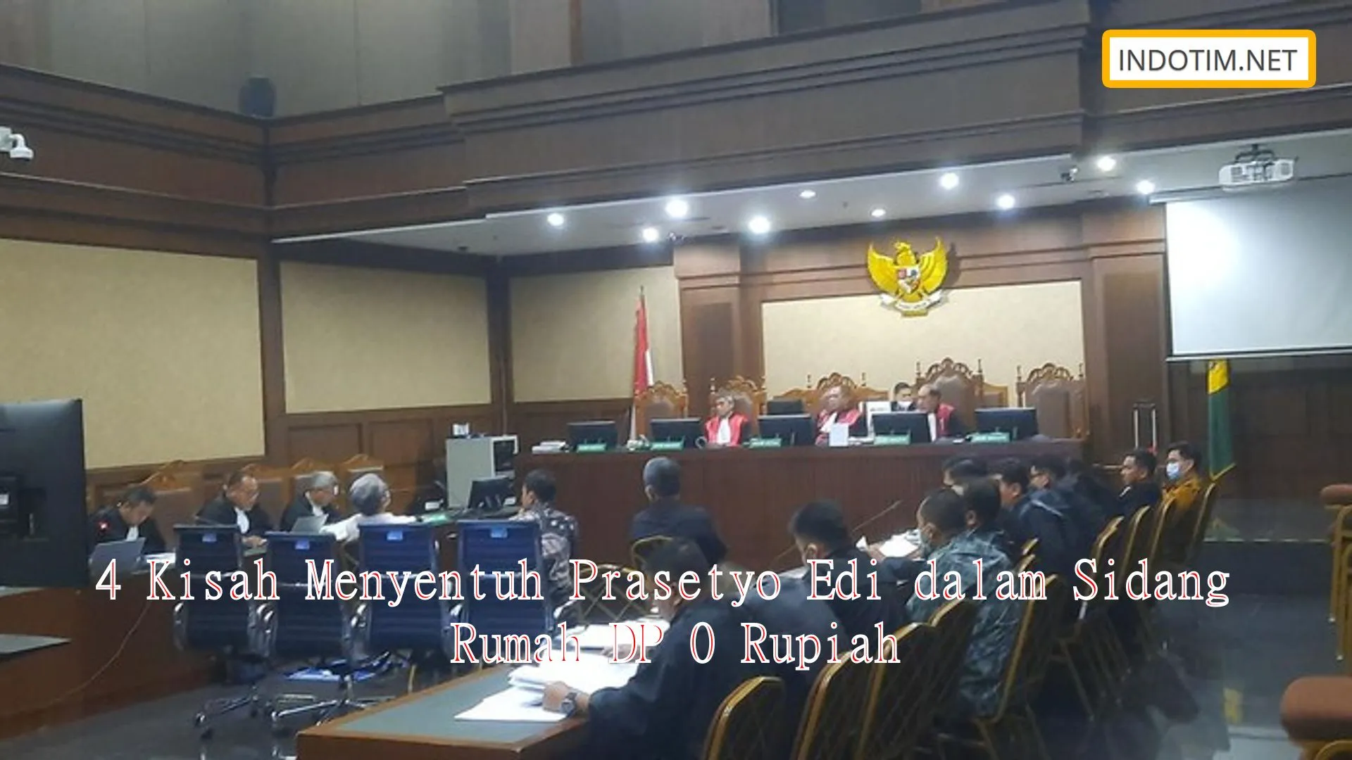 4 Kisah Menyentuh Prasetyo Edi dalam Sidang Rumah DP 0 Rupiah