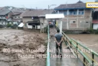 600 Rumah Terendam Banjir Bandang Braga Bandung: BPBD Jabar Beraksi