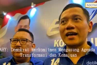 AHY: Demokrat Berkomitmen Mengusung Agenda Transformasi dan Kemajuan