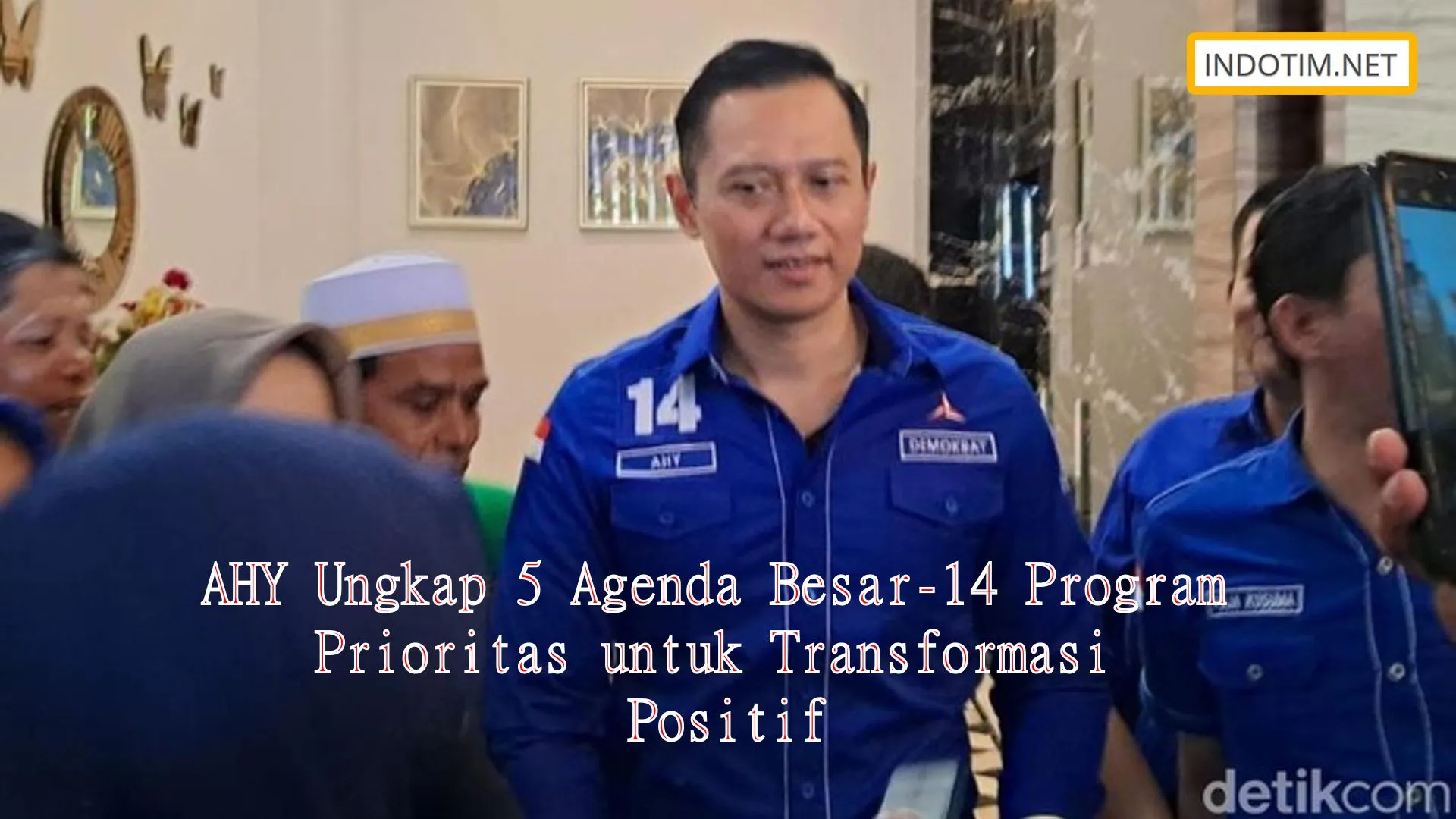AHY Ungkap 5 Agenda Besar-14 Program Prioritas untuk Transformasi Positif