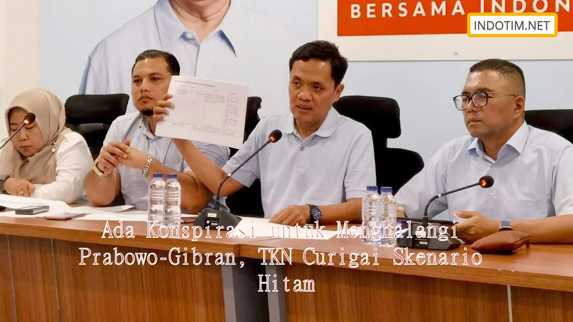 Ada Konspirasi untuk Menghalangi Prabowo-Gibran, TKN Curigai Skenario Hitam