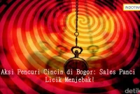 Aksi Pencuri Cincin di Bogor: Sales Panci Licik Menjebak!