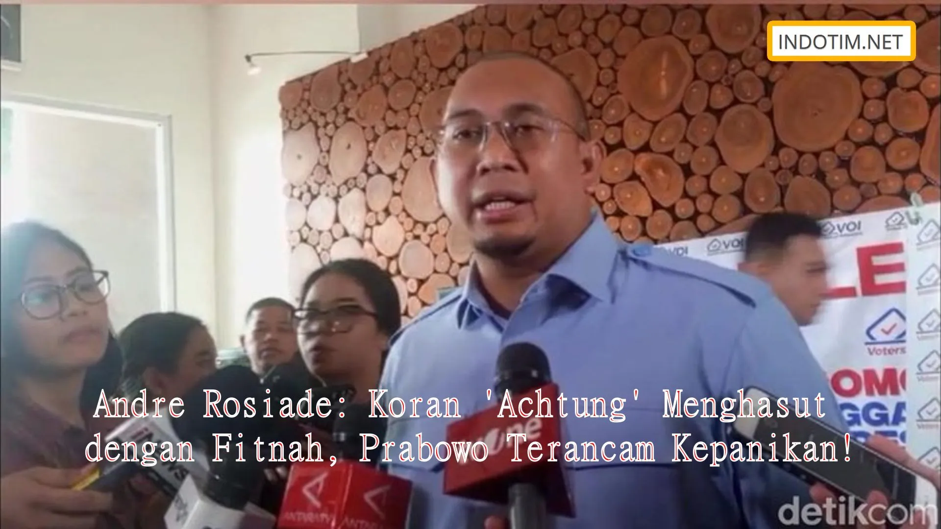 Andre Rosiade: Koran 'Achtung' Menghasut dengan Fitnah, Prabowo Terancam Kepanikan!