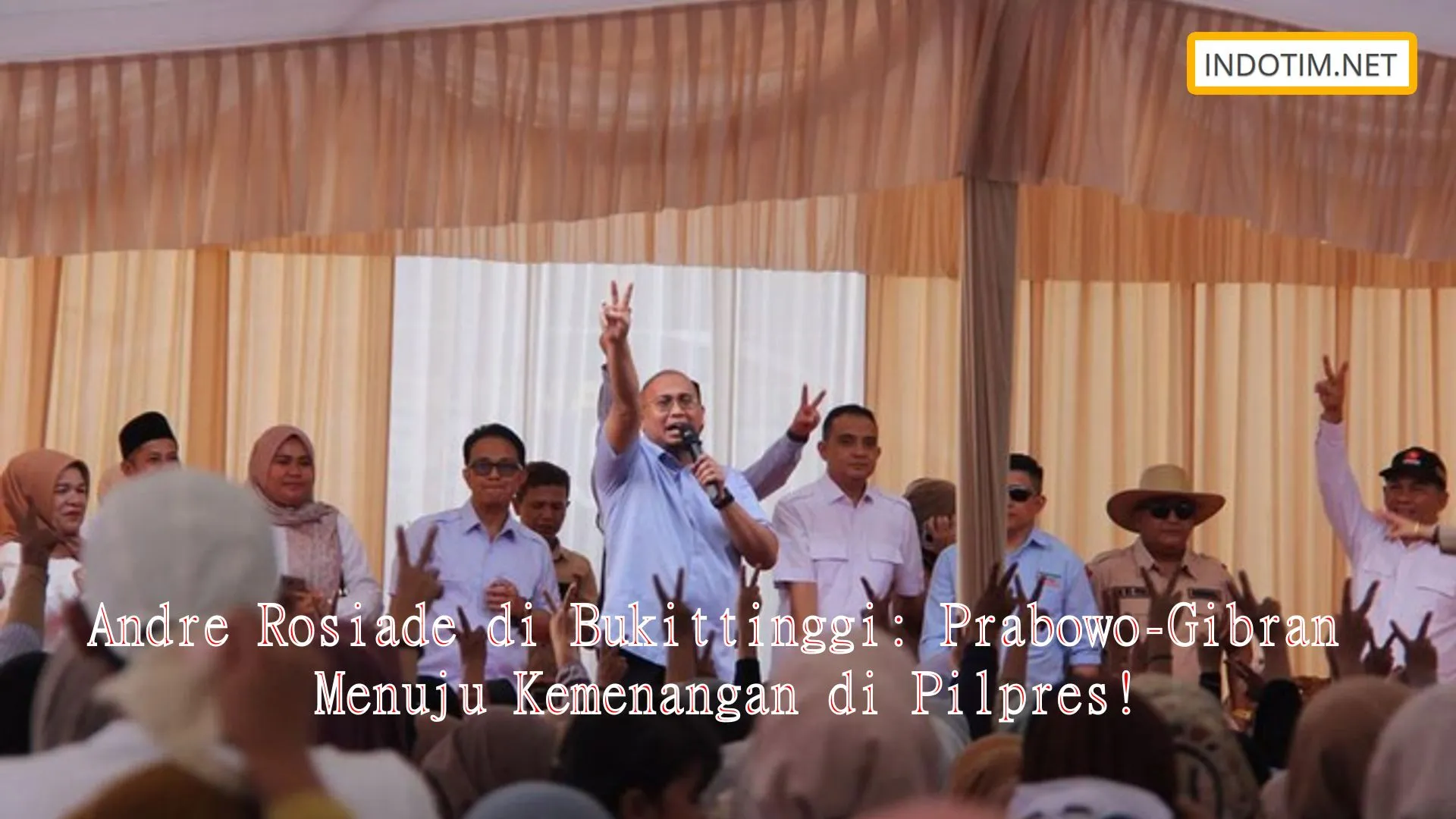 Andre Rosiade di Bukittinggi: Prabowo-Gibran Menuju Kemenangan di Pilpres!