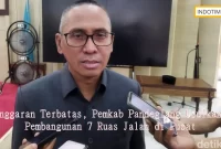 Anggaran Terbatas, Pemkab Pandeglang Usulkan Pembangunan 7 Ruas Jalan di Pusat