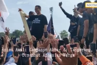 Anies Awali Kampanye Akbar di Tangerang, Disambut Antusias Warga