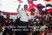 Anies Bakar Semangat Pendukung dengan Kampanye Akbar di Bogor