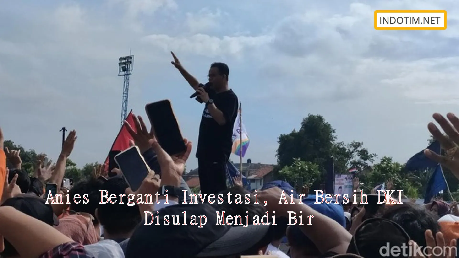 Anies Berganti Investasi, Air Bersih DKI Disulap Menjadi Bir