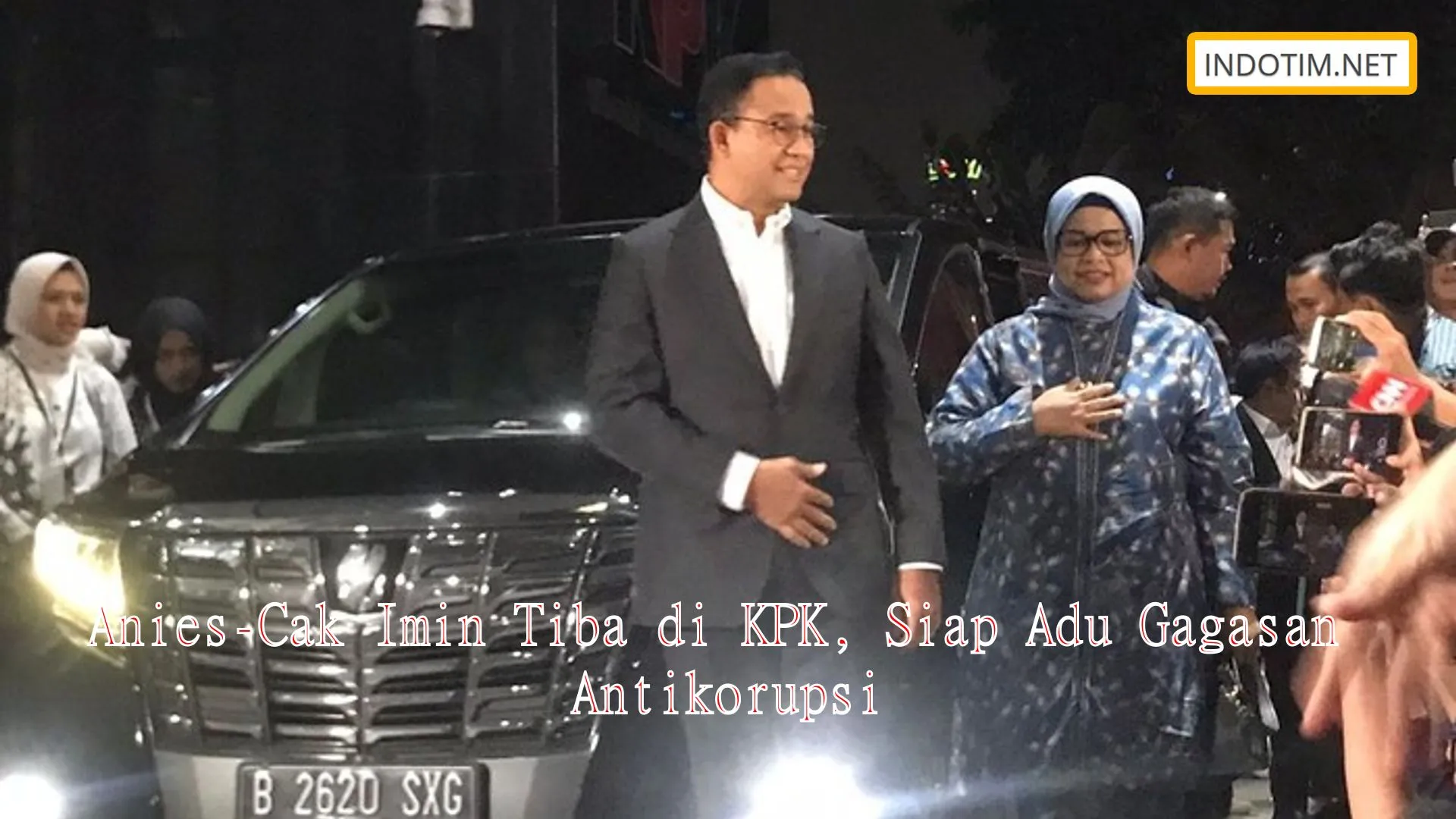Anies-Cak Imin Tiba di KPK, Siap Adu Gagasan Antikorupsi