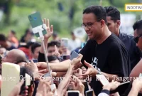 Anies Gelar Kampanye Seru di Kota Tangerang