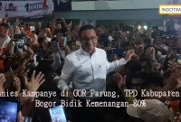 Anies Kampanye di GOR Parung, TPD Kabupaten Bogor Bidik Kemenangan 80%