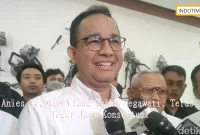 Anies Ucapkan Ulang Tahun Megawati: Terus Tegar Jaga Konstitusi