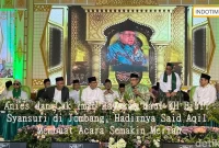 Anies dan Cak Imin Rayakan Haul KH Bisri Syansuri di Jombang, Hadirnya Said Aqil Membuat Acara Semakin Meriah