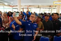 Antusias Masyarakat Solo Demi Kesuksesan PAN: Keyakinan Zulhas