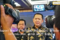 Bamsoet Meminta Maskapai Mengadopsi Standar Internasional untuk Smart Koper