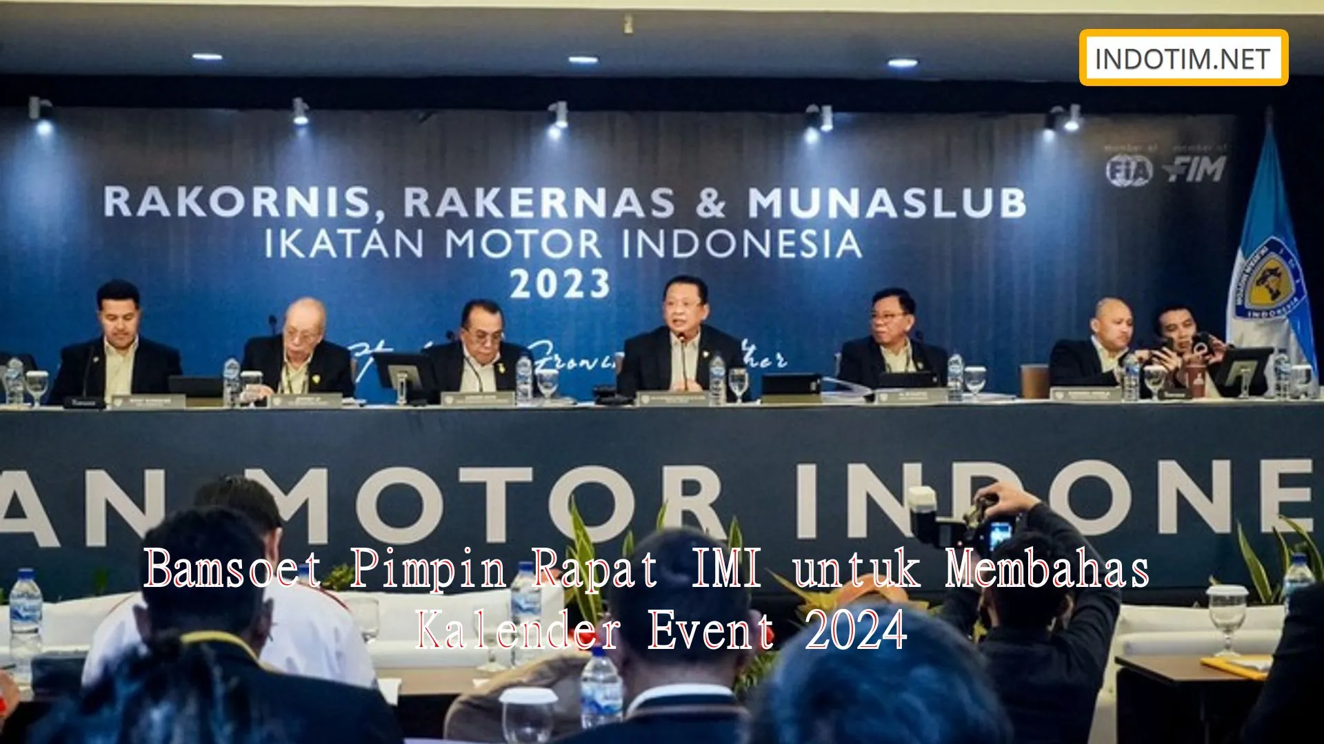 Bamsoet Pimpin Rapat IMI untuk Membahas Kalender Event 2024