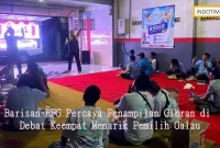 Barisan RFG Percaya Penampilan Gibran di Debat Keempat Menarik Pemilih Galau