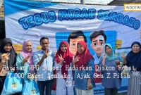 Barisan RFG Sumsel Hadirkan Diskon Hebat 2.000 Paket Sembako, Ajak Gen Z Pilih 02!