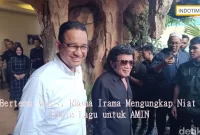 Bertemu Anies, Rhoma Irama Mengungkap Niat Bikin Lagu untuk AMIN