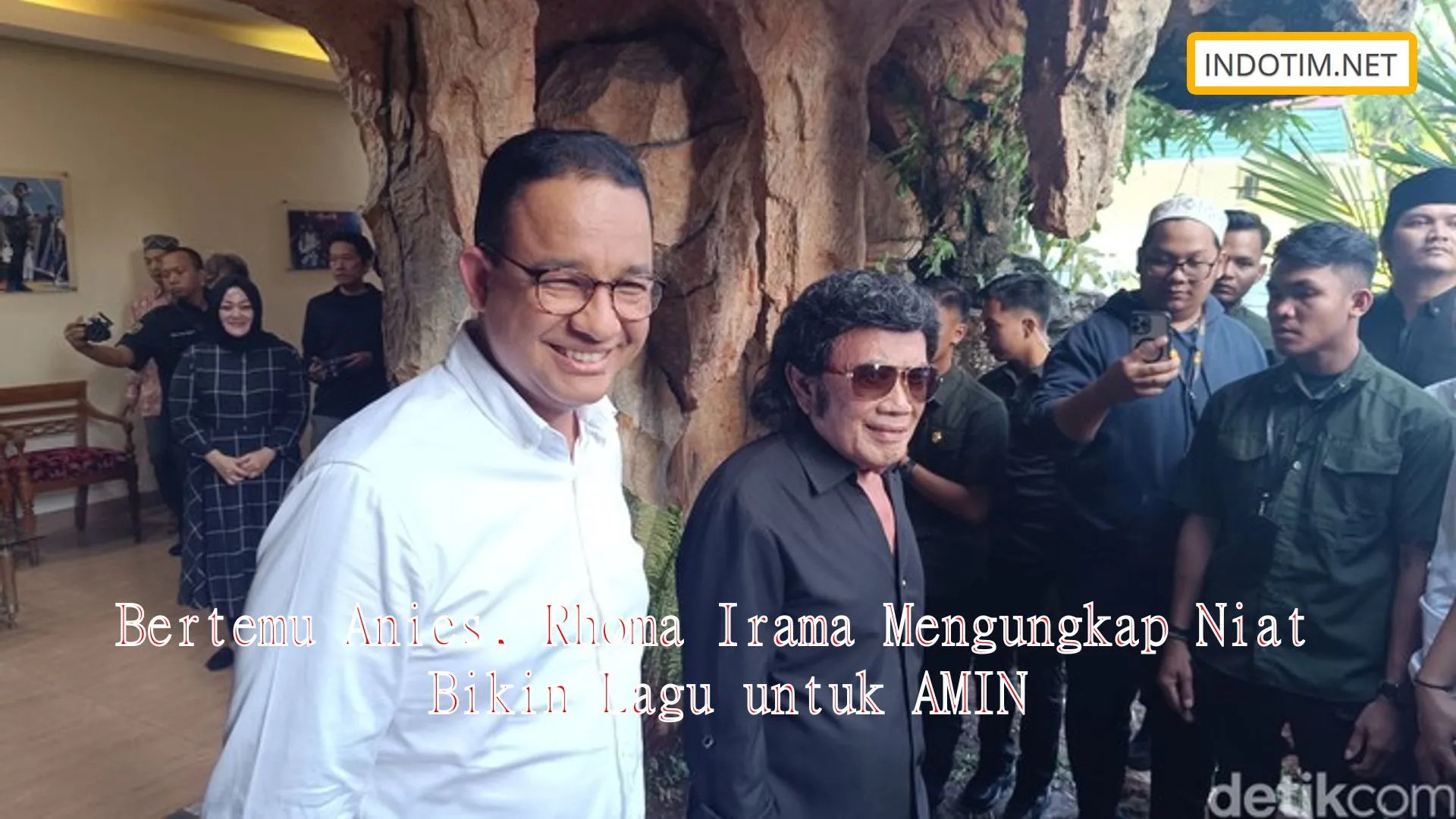 Bertemu Anies, Rhoma Irama Mengungkap Niat Bikin Lagu untuk AMIN