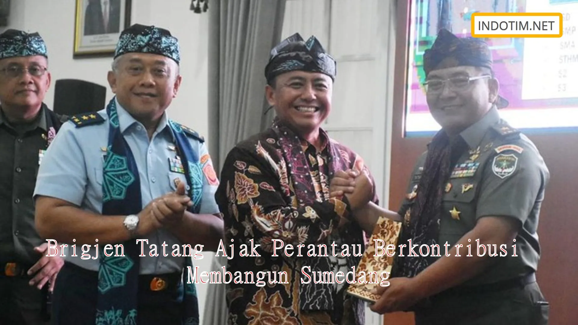 Brigjen Tatang Ajak Perantau Berkontribusi Membangun Sumedang