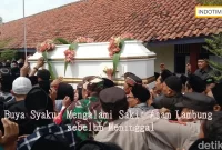 Buya Syakur Mengalami Sakit Asam Lambung sebelum Meninggal