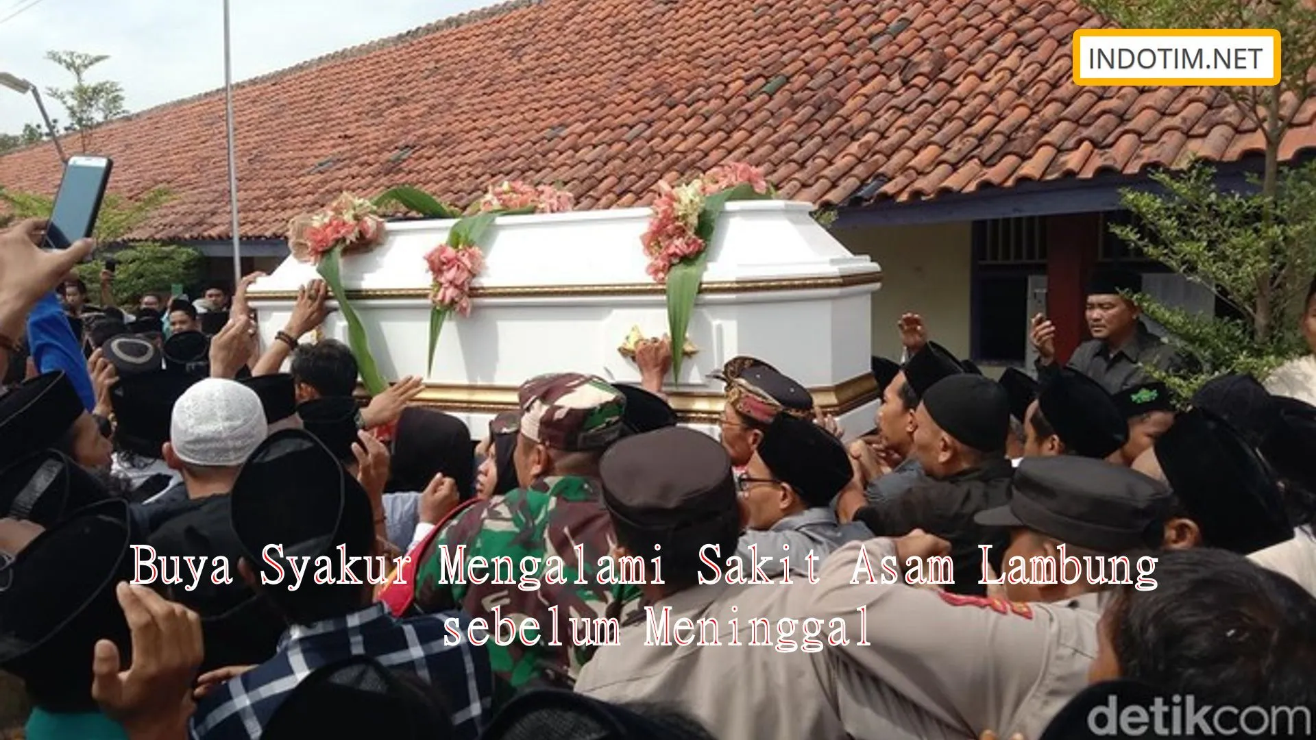 Buya Syakur Mengalami Sakit Asam Lambung sebelum Meninggal