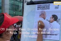 CFD Semarang Ramai Diserbu Warga, Harapan Warga Terhadap Ganjar-Mahfud Terungkap