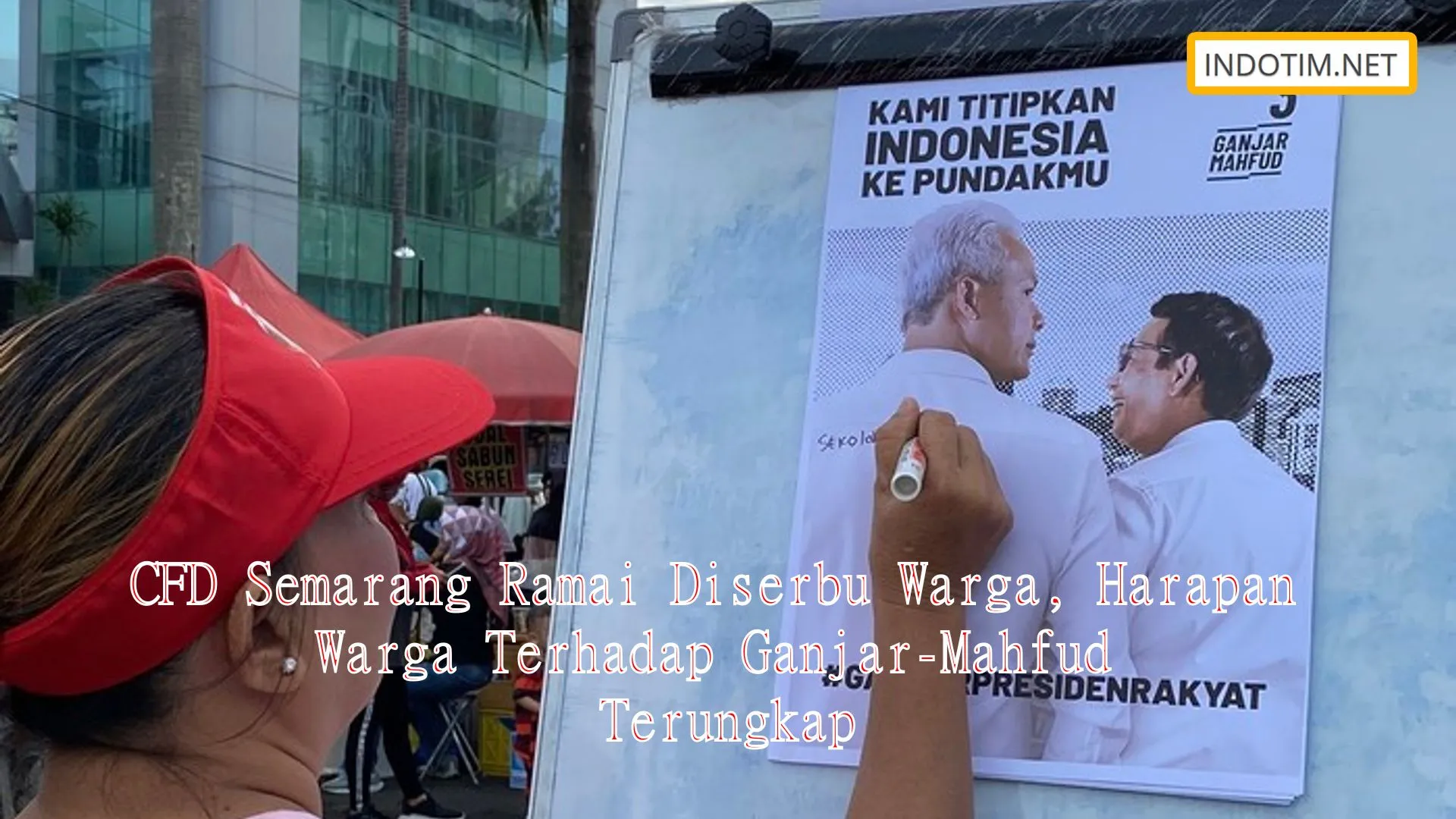 CFD Semarang Ramai Diserbu Warga, Harapan Warga Terhadap Ganjar-Mahfud Terungkap