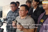 Cak Imin Bantah TKN: Museum Diponegoro, Bukan Arogan, Ini Yang Dizinkan