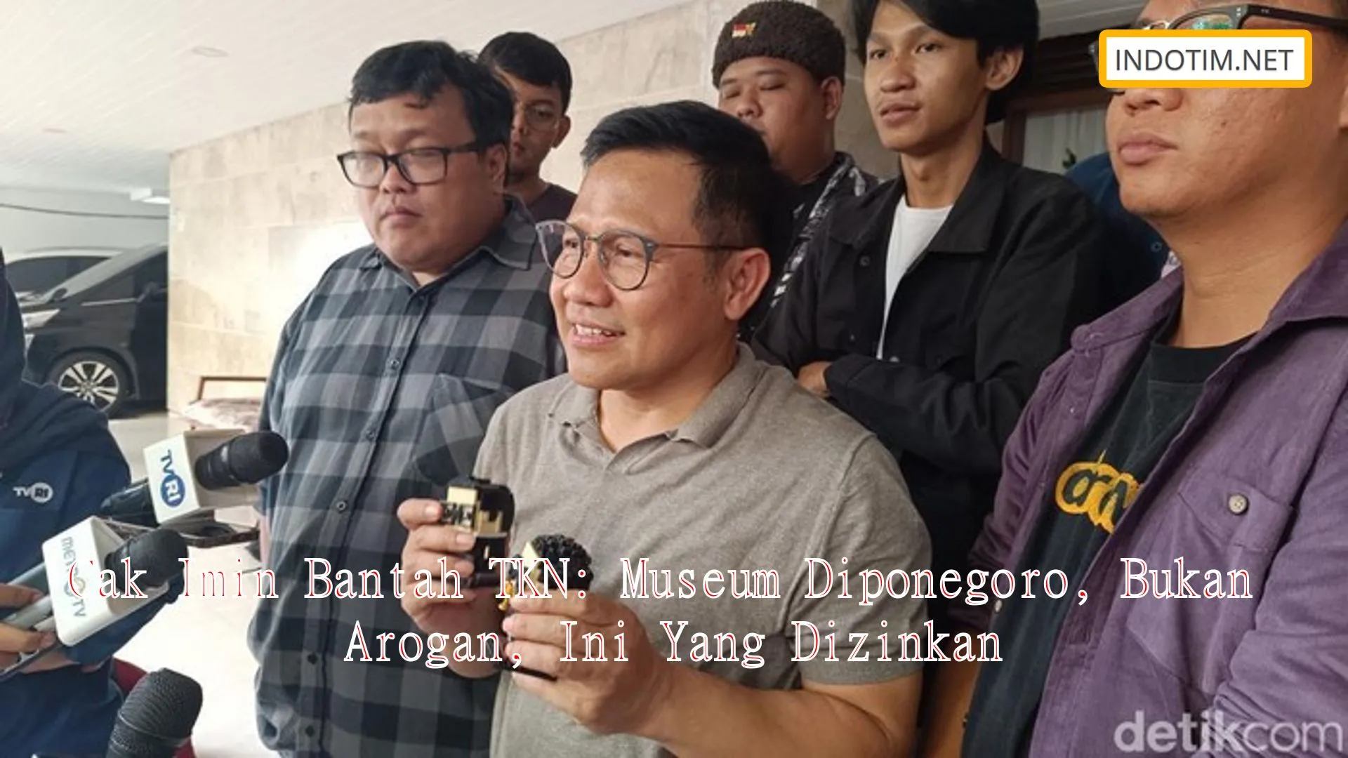 Cak Imin Bantah TKN: Museum Diponegoro, Bukan Arogan, Ini Yang Dizinkan