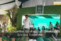 Cak Imin Dapatkan Kejutan Usai Debat: Foto Dibikin Videotron!