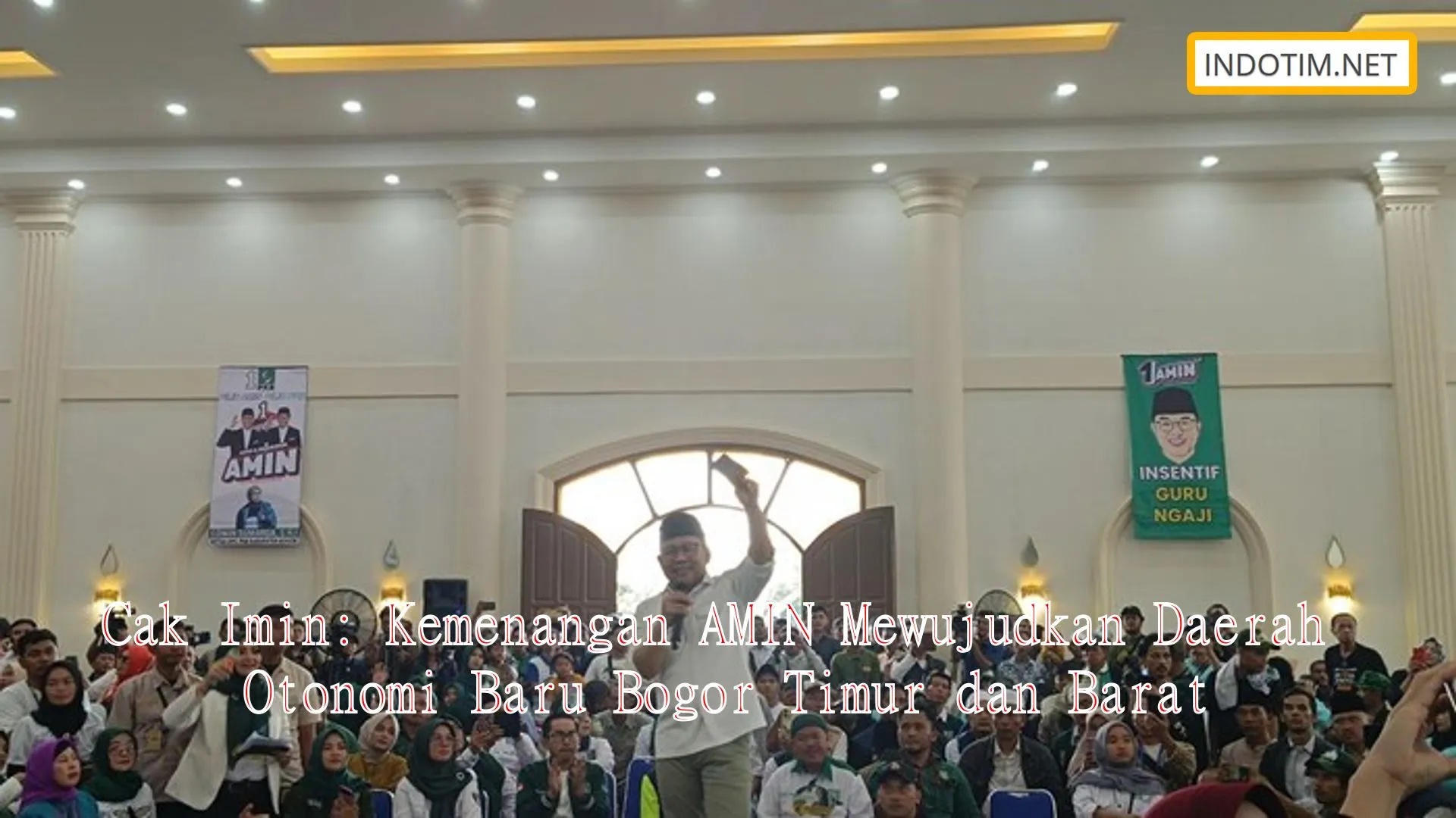 Cak Imin: Kemenangan AMIN Mewujudkan Daerah Otonomi Baru Bogor Timur dan Barat