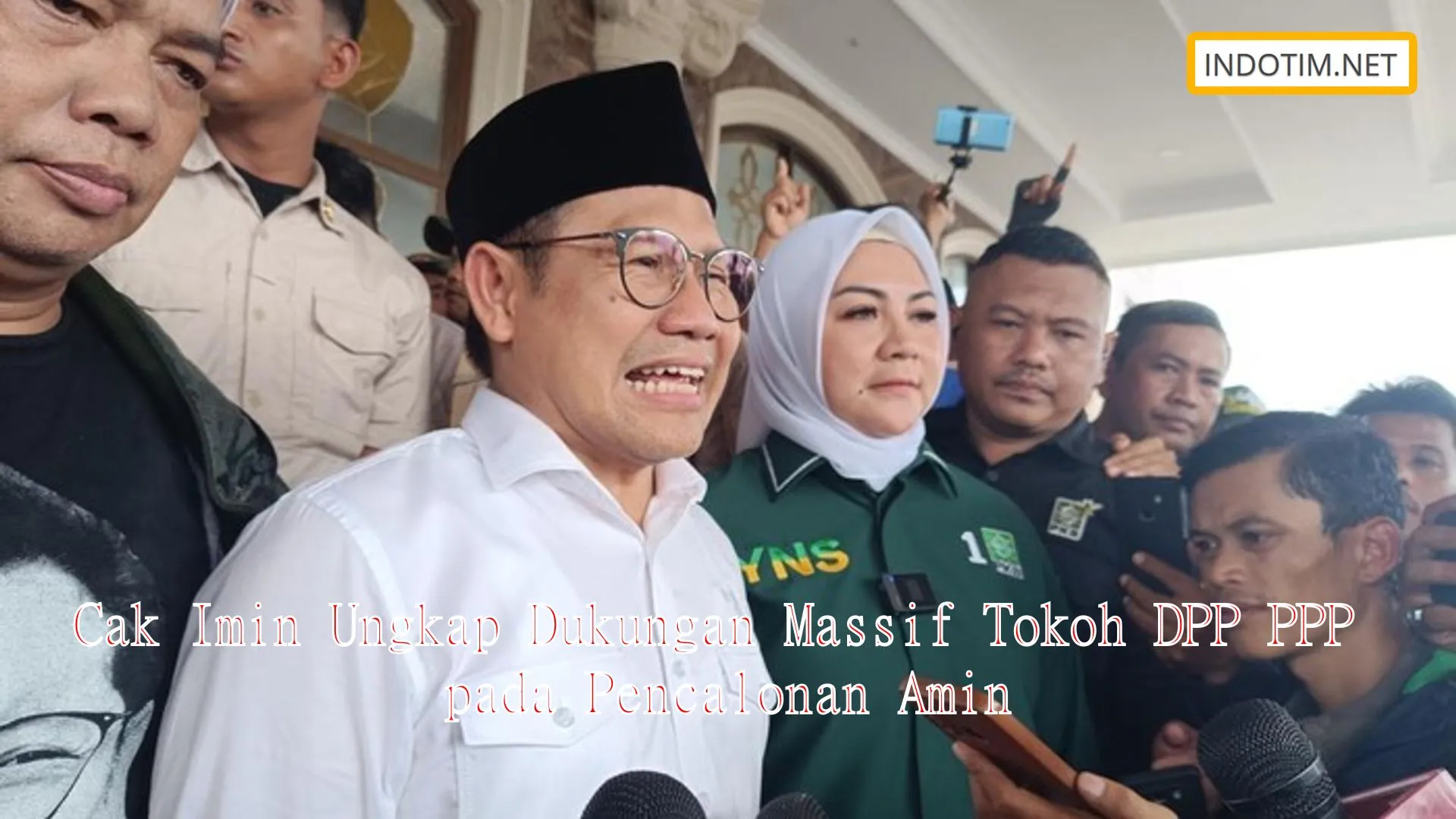 Cak Imin Ungkap Dukungan Massif Tokoh DPP PPP pada Pencalonan Amin