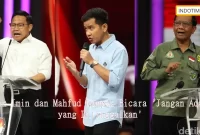 Cak Imin dan Mahfud Kompak Bicara 'Jangan Ada yang Ditinggalkan'