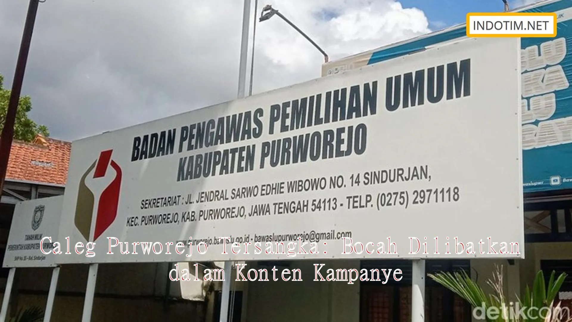 Caleg Purworejo Tersangka: Bocah Dilibatkan dalam Konten Kampanye