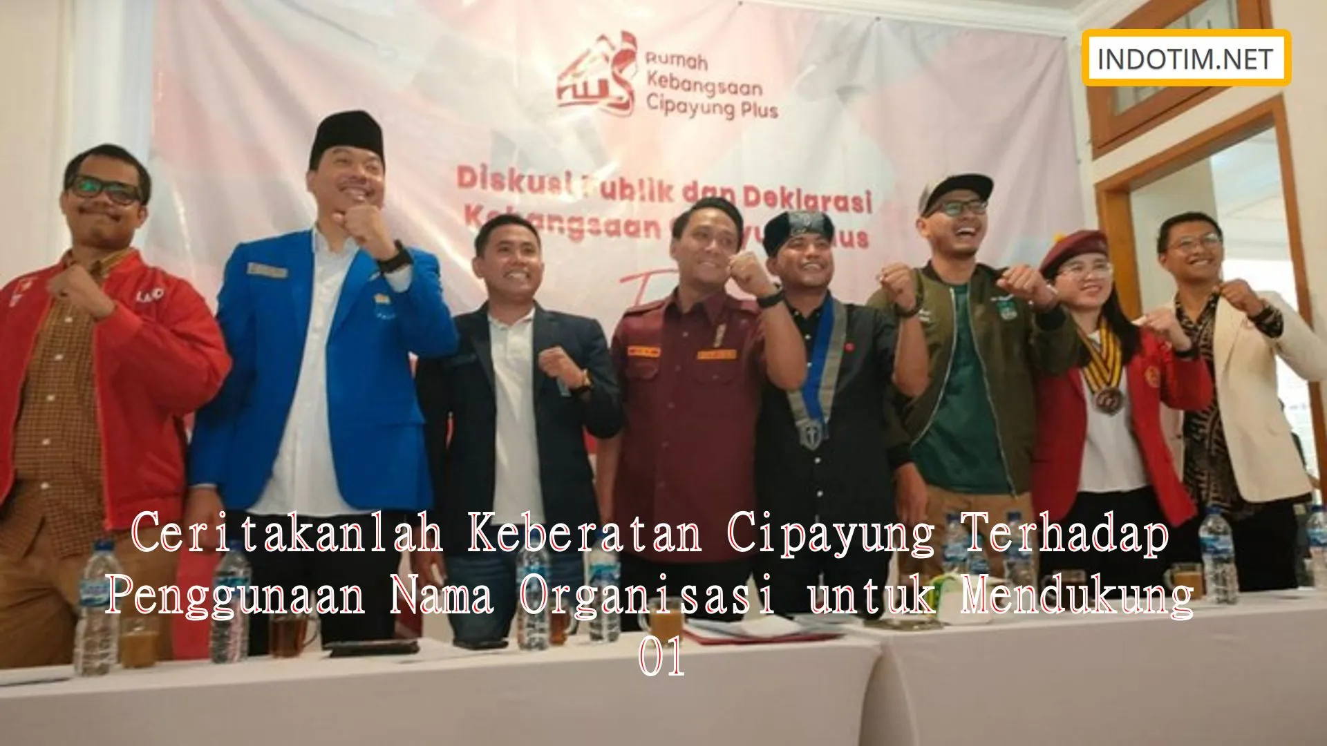 Ceritakanlah Keberatan Cipayung Terhadap Penggunaan Nama Organisasi untuk Mendukung 01