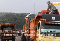 DLH DKI Larang Truk Sampah Tak Layak Pakai Beroperasi, Lingkungan Bersih Jakarta