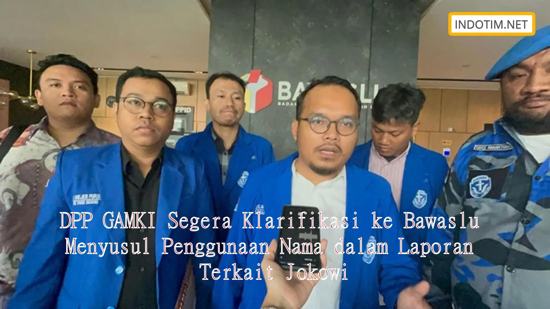 DPP GAMKI Segera Klarifikasi ke Bawaslu Menyusul Penggunaan Nama dalam Laporan Terkait Jokowi
