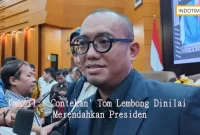 Dahnil: 'Contekan' Tom Lembong Dinilai Merendahkan Presiden