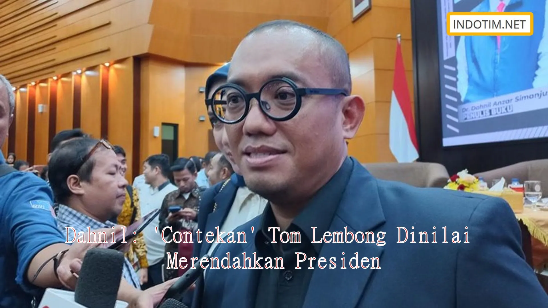 Dahnil: 'Contekan' Tom Lembong Dinilai Merendahkan Presiden