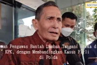 Dewan Pengawas Bantah Lamban Tangani Etika di KPK, dengan Membandingkan Kasus Firli di Polda